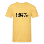 Liberty Curious? | Men's Tee - pastel yellow