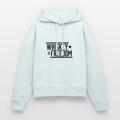 Whiskey is Freedom | Women's Hoodie - blue ice