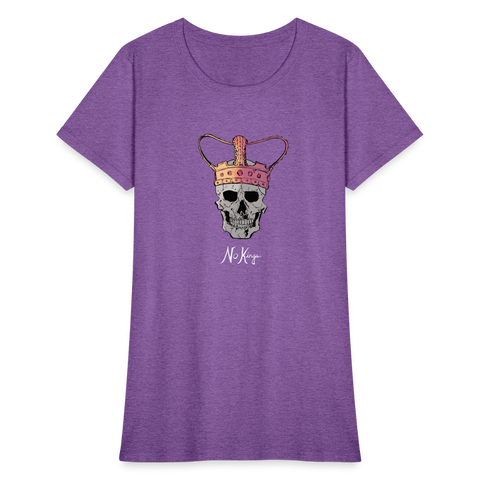 No Kings | Women's Tee - purple heather