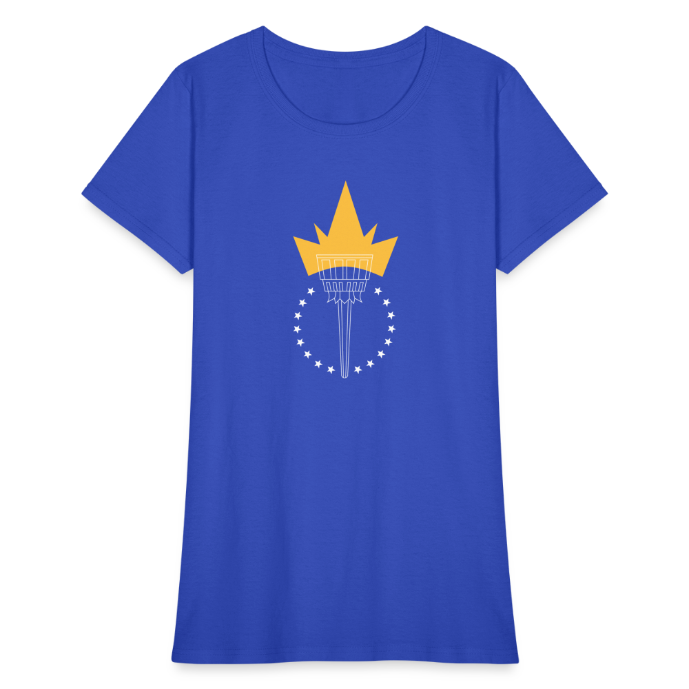 Freedom Torch | Women's Tee - royal blue