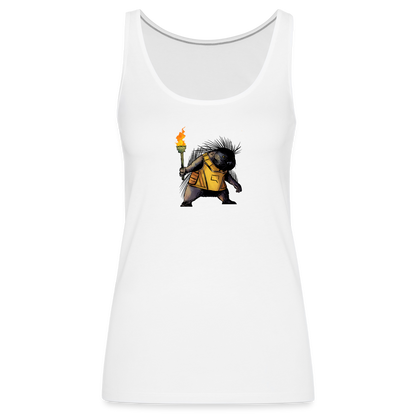 Free the Porcupine | Women's Tank - white