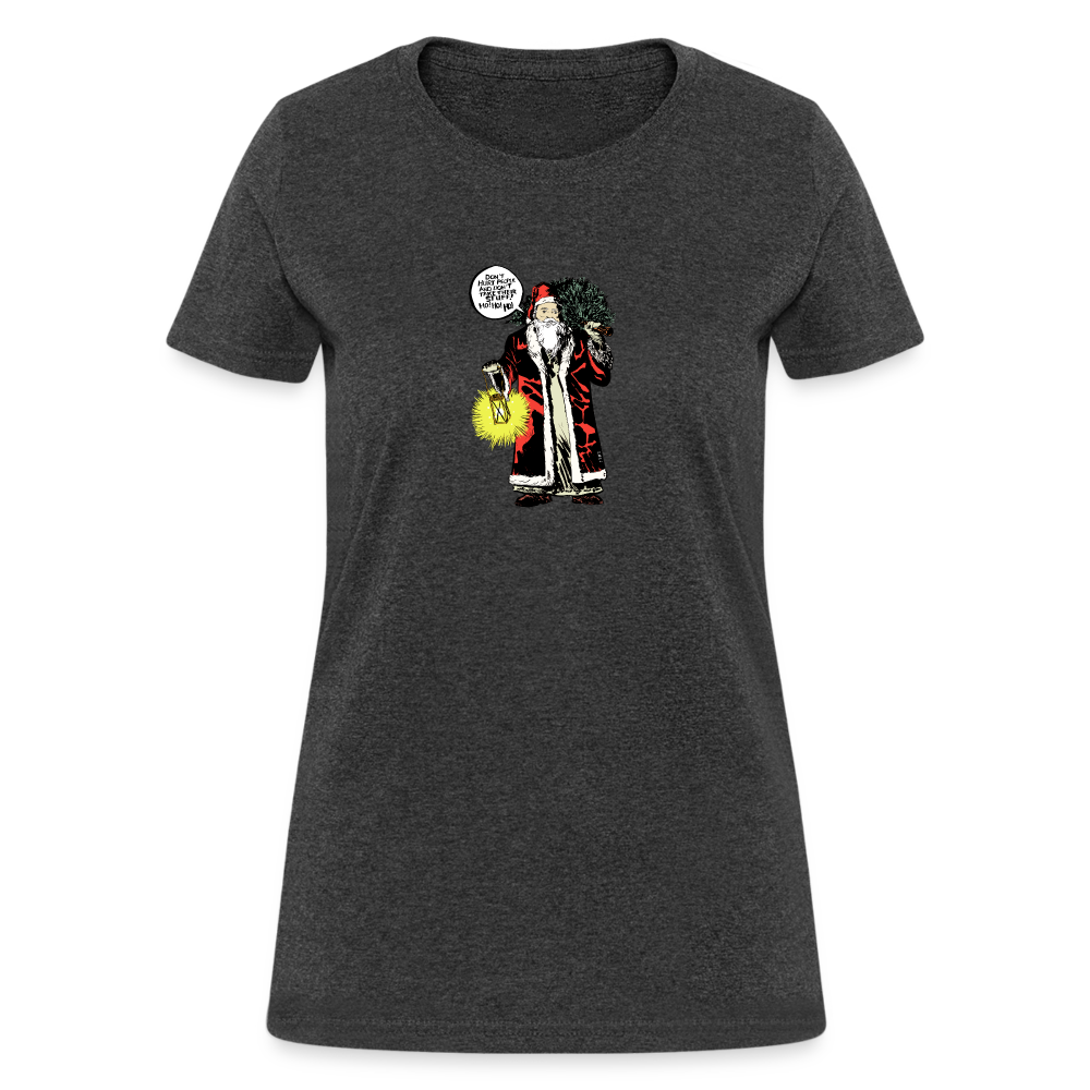 2021 Santa | Women's Tee - heather black