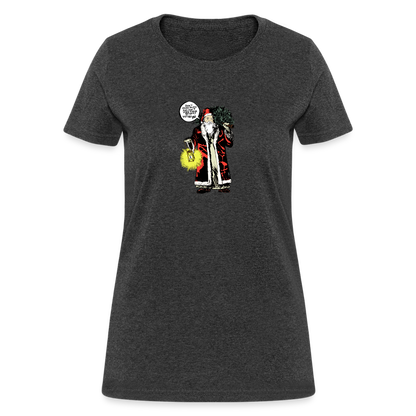 2021 Santa | Women's Tee - heather black