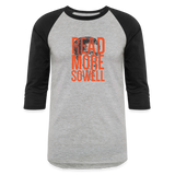 Read More Sowell | Baseball Tee - heather gray/black