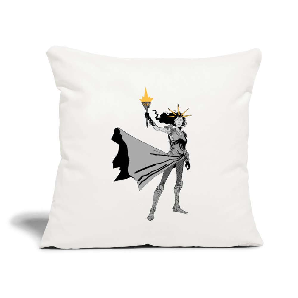 Liberty Hero | Throw Pillow Cover - natural white