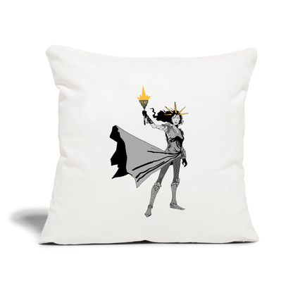 Liberty Hero | Throw Pillow Cover - natural white