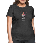 No Kings | Women's Tee - heather black