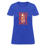 Read More Hayek | Women's Tee - royal blue