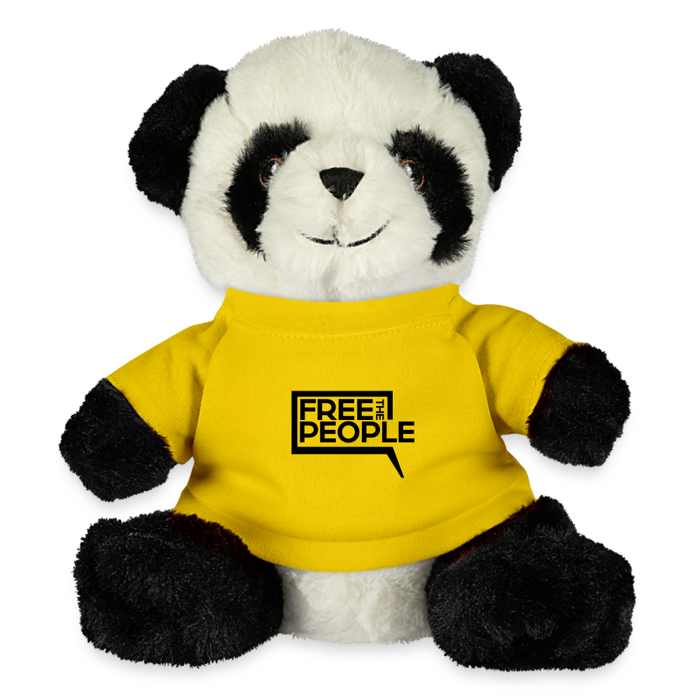 Free the People Panda Plushie - yellow