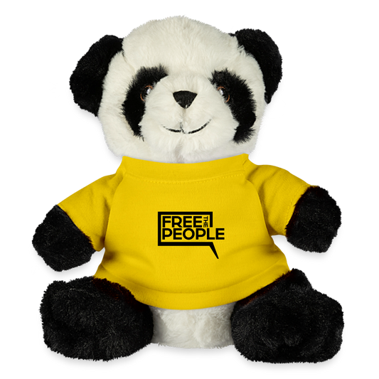 Free the People Panda Plushie - yellow