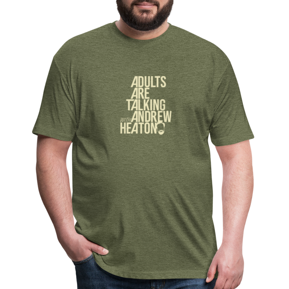 Adults Are Talking | Men's Tee - heather military green