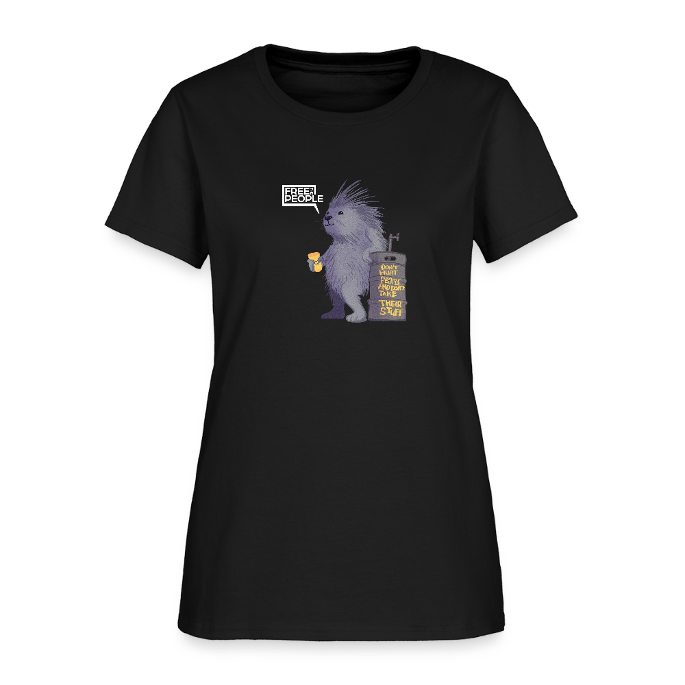 Porcupine Kegger | Women's Tee - black