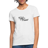 Fight the Power | Women's Tee - white