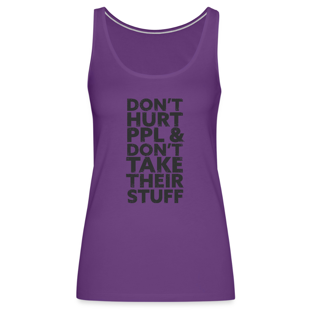 Don't Hurt People | Women's Tank - purple