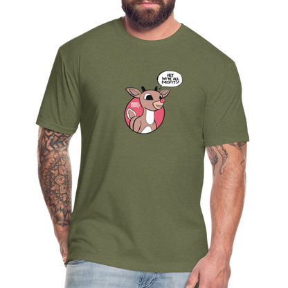 Rudolph Misfits | Men's Tee - heather military green