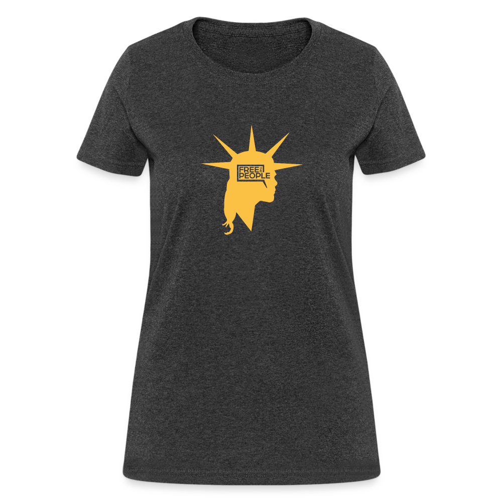 Liberty Head | Women's Tee - heather black