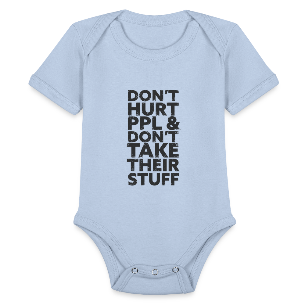 Don't Hurt People | Baby Onesie - sky