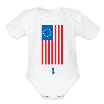 Spirit of '76 | Baby Onesie - white