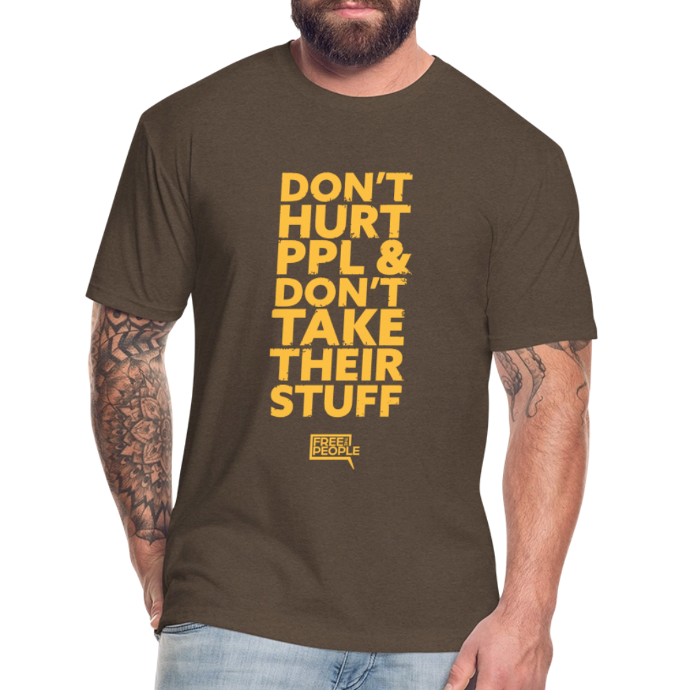 Don't Hurt People | Limited | Men's Tee - heather espresso