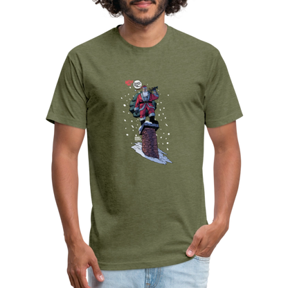 2024 Santa | Men's Tee - heather military green