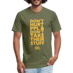 Don't Hurt People | Limited Edition | Men's Tee - heather military green