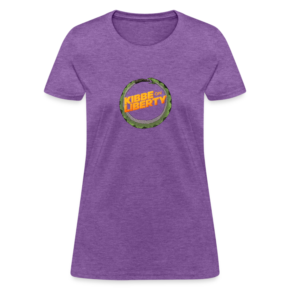 Kibbe on Liberty | Women's Tee - purple heather