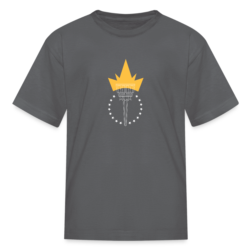 Freedom Torch | Youth Tee - charcoal