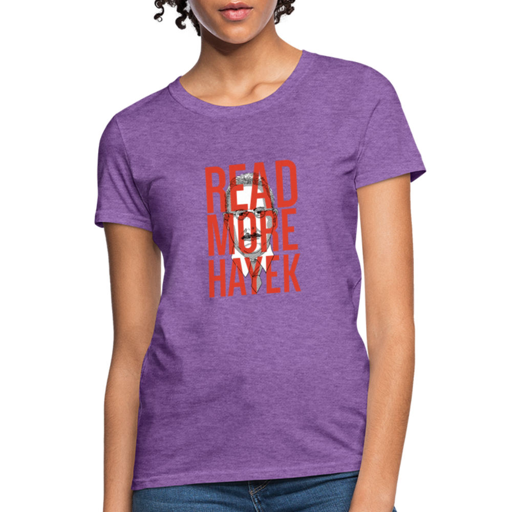 Read More Hayek | Women's Tee - purple heather