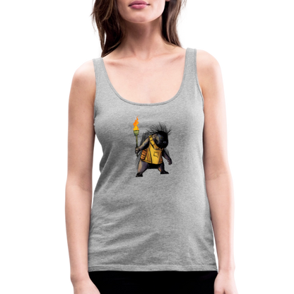 Free the Porcupine | Women's Tank - heather gray
