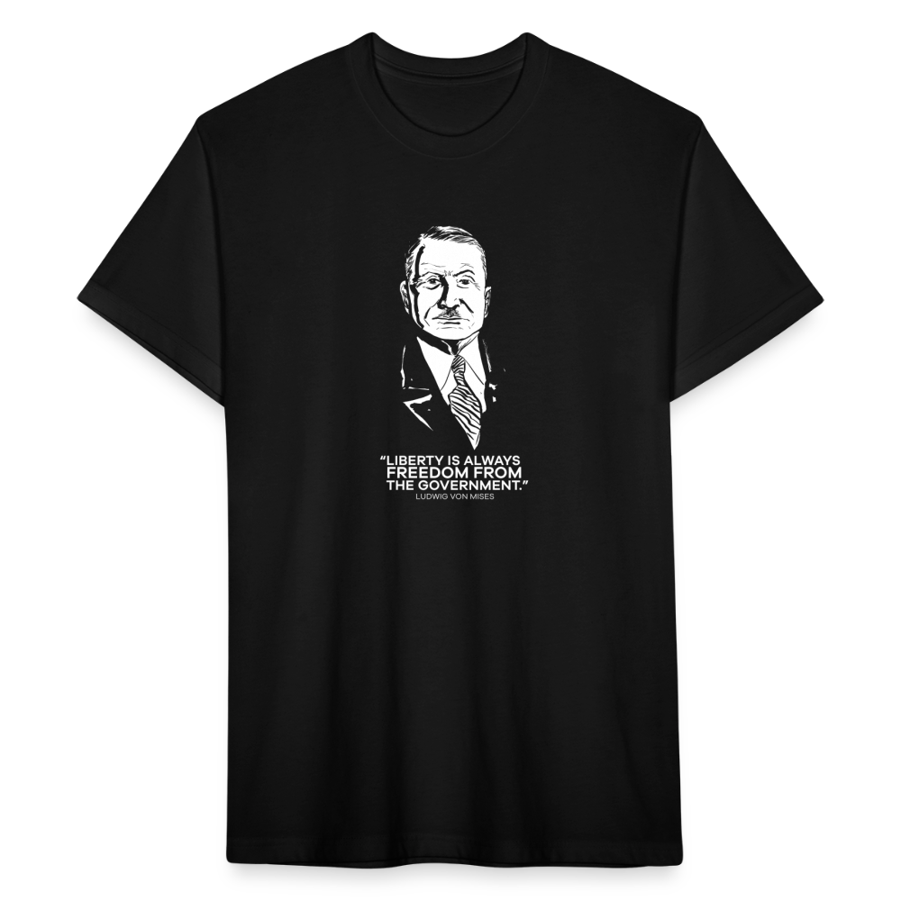 Ludwig von Mises Quote | Men's Tee - black