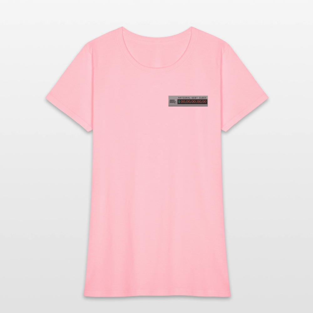 National Debt Clock | Women's Tee - pink