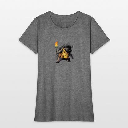 Free the Porcupine | Women's Tee - graphite heather