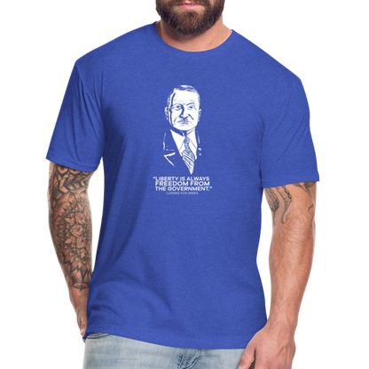 Ludwig von Mises Quote | Men's Tee - heather royal