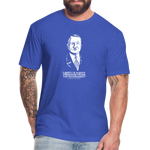 Ludwig von Mises Quote | Men's Tee - heather royal