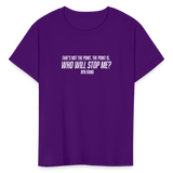 Ayn Rand Quote | Youth Tee - purple