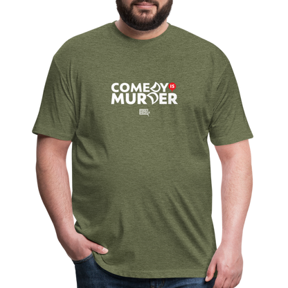 Comedy is Murder | Men's Tee - heather military green