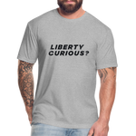 Liberty Curious? | Men's Tee - heather gray