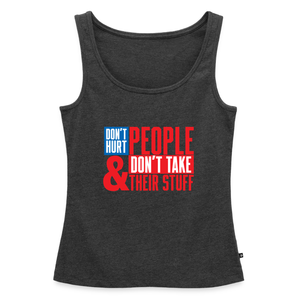 Don't Hurt People | America | Women's Tank - heather anthracite
