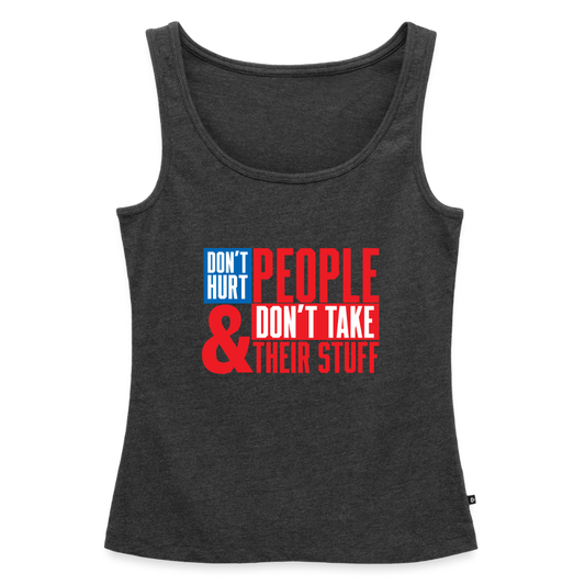 Don't Hurt People | America | Women's Tank - heather anthracite