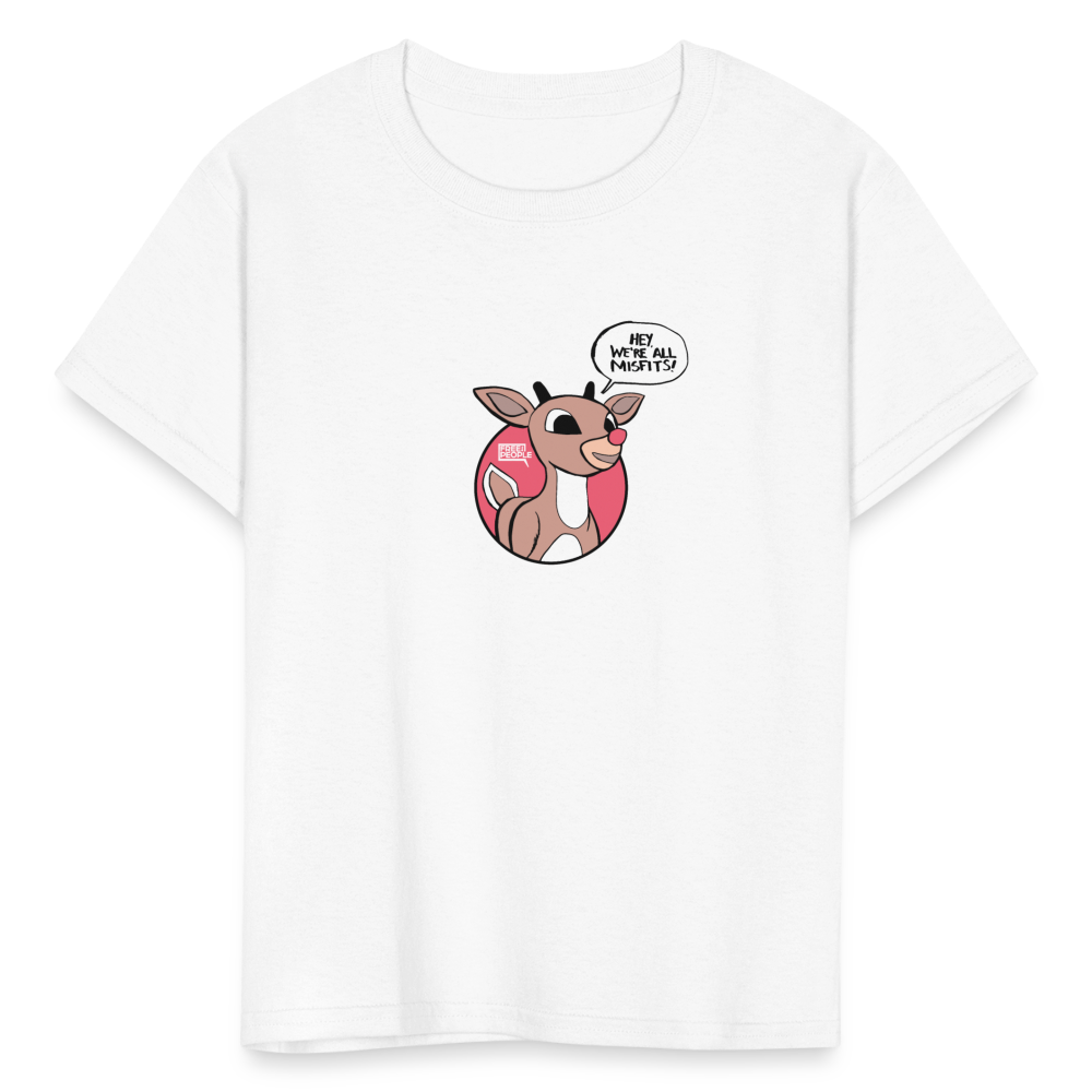 Rudolph Misfits | Youth Tee - white