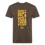 Don't Hurt People | Limited Edition | Men's Tee - heather espresso