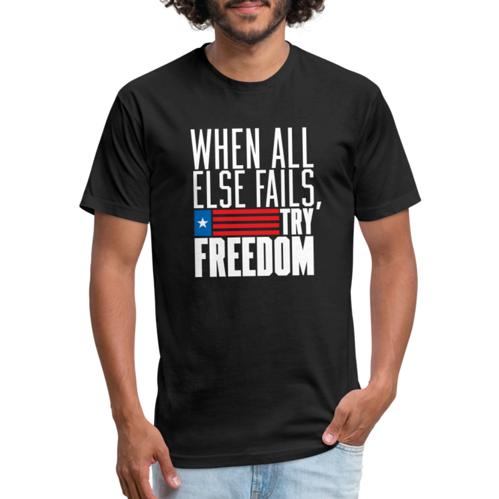 Try Freedom | Men's Tee - black