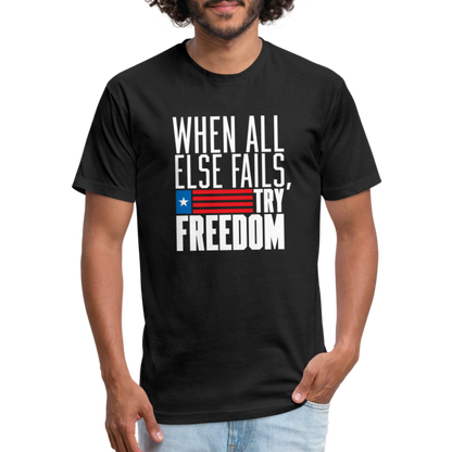Try Freedom | Men's Tee - black