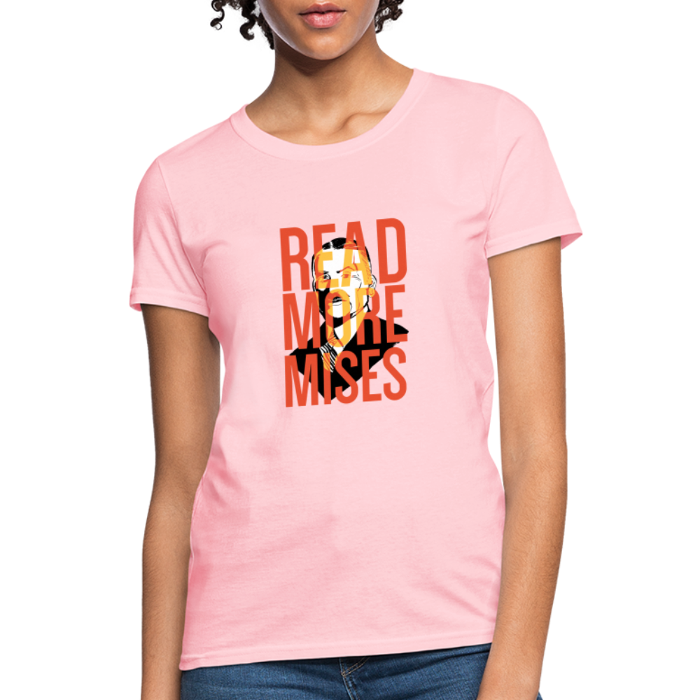 Read More Mises | Women's Tee - pink