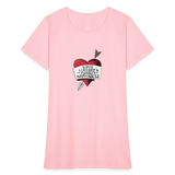 Love, Liberty | Women's Tee - pink