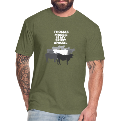 Thomas Massie Is My Spirit Animal | Men's Tee - heather military green