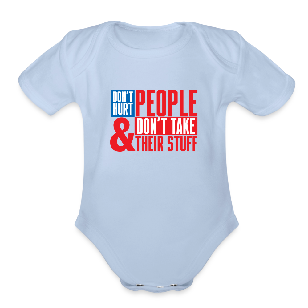 Don't Hurt People | America | Baby Onesie - sky