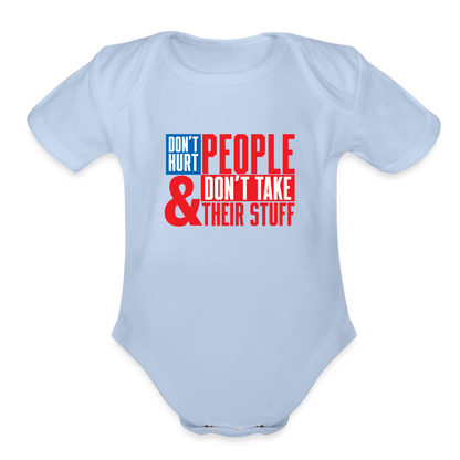 Don't Hurt People | America | Baby Onesie - sky