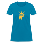 Liberty Head | Women's Tee - turquoise