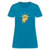 Liberty Head | Women's Tee - turquoise